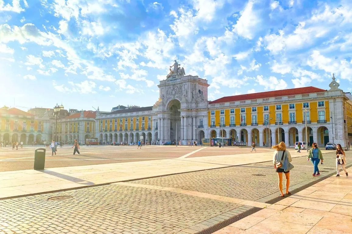 Alfama district in Lisbon
