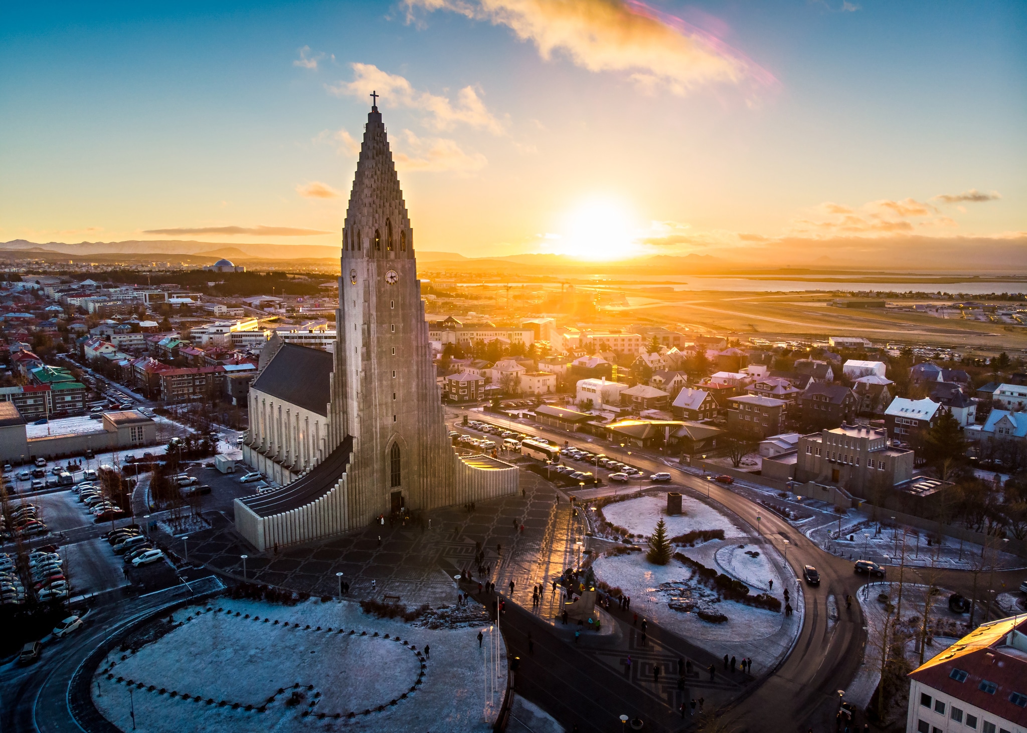Hallgrimskirkja in Reykjavik